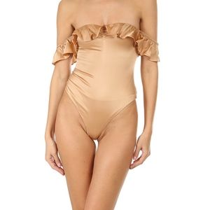 Virgo Ruffle Bodysuit || For Love & Lemons